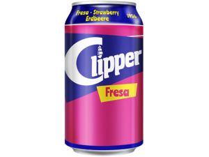 Clipper de sabor fresa clásico